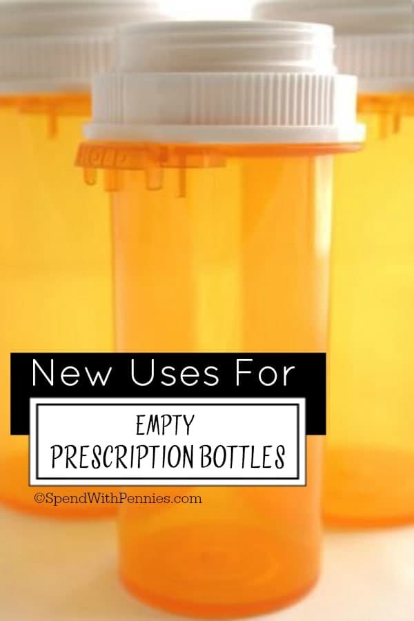 15 Great Ways To Reuse Empty Prescription Bottles Spend With Pennies