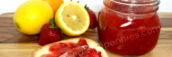 strawberry freezer jam