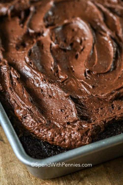 One Minute Easy Chocolate Frosting Spend With Pennies