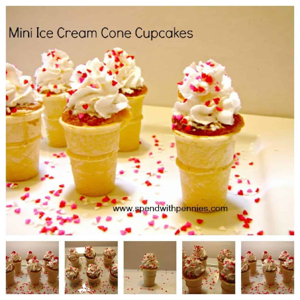mini ice cream cone