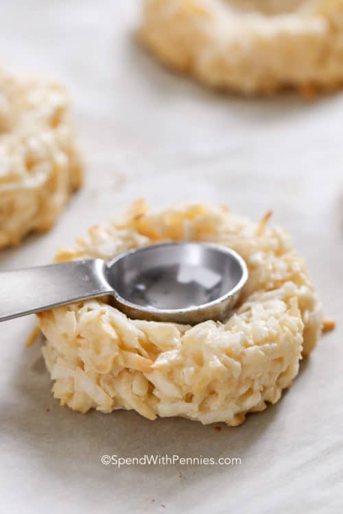 Coconut Bird's Nest Cookies Spend With Pennies