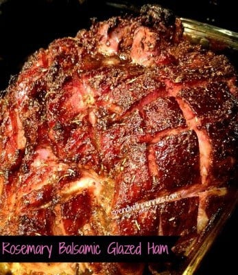 rosemary balsamic ham
