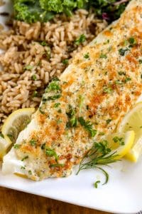Parmesan Crusted Tilapia Recipe (Broiled in 10 min!) - Spend with Pennies