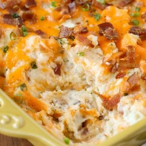 twice baked potatoes with bacon