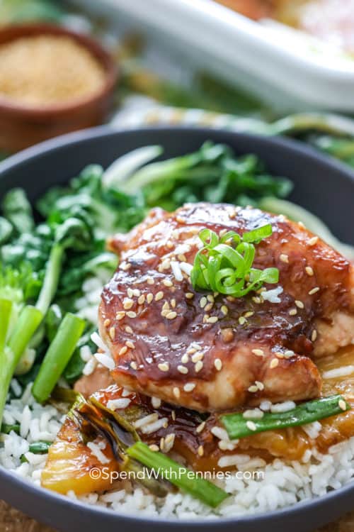 Pineapple Teriyaki Chicken Spend With Pennies