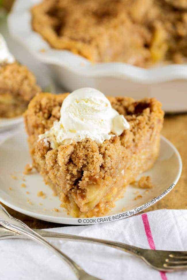 The Best Apple Crumb Pie image