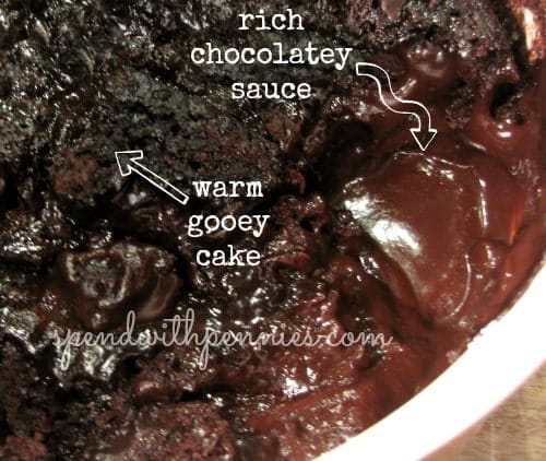 gooey chocolate pudding cake