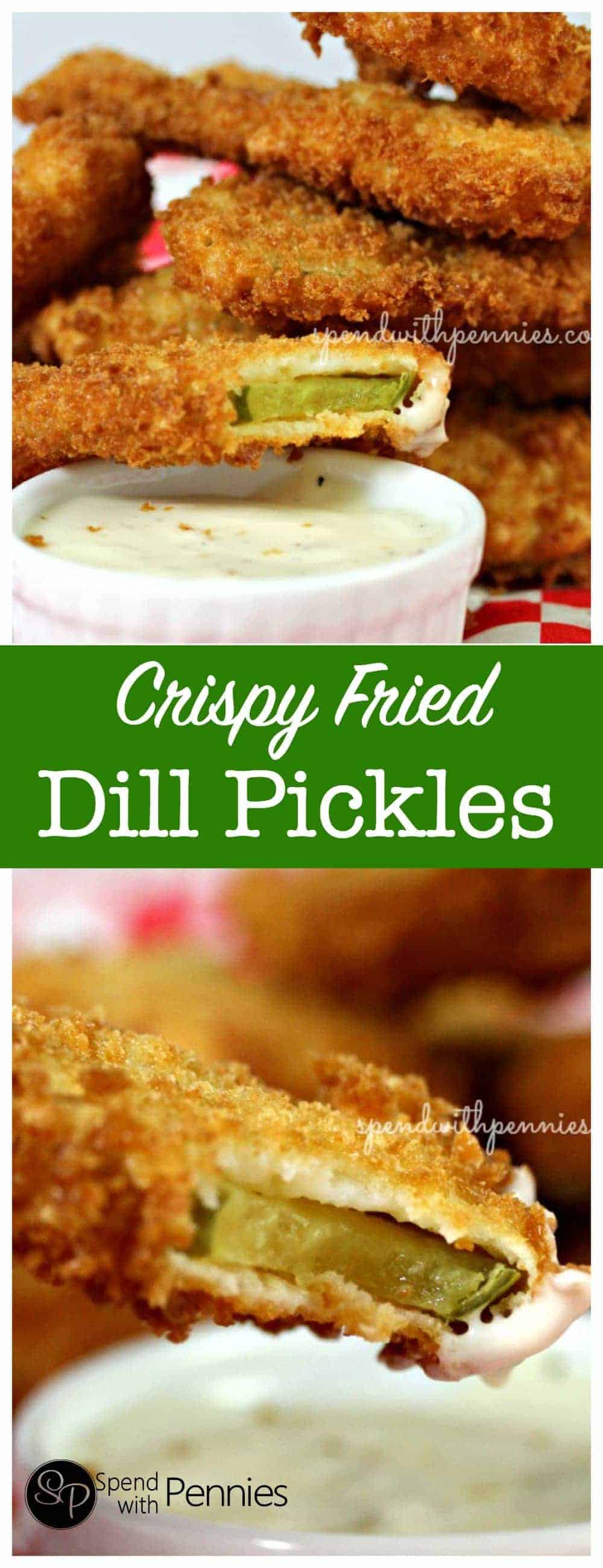 Crispy Fried Dill Pickles Spend With Pennies
