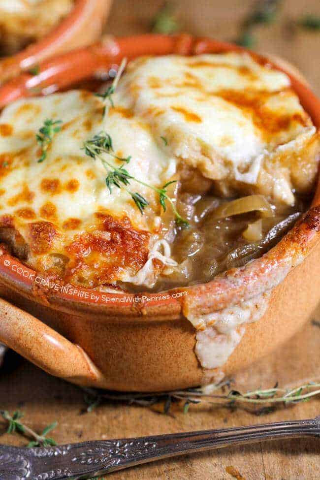 French Onion Soup Slow Cooker Version Spend With Pennies