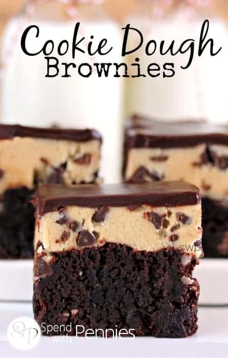 cookie dough brownies spend