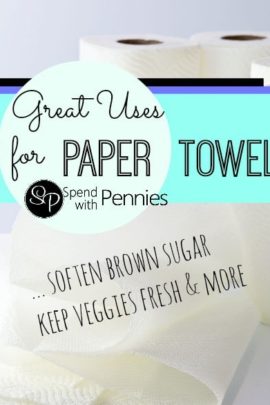 paper towel rolls and loose paper towels
