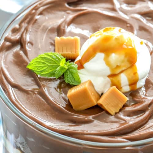 Chocolate Trifle {with Homemade Caramel Layer} Spend With Pennies