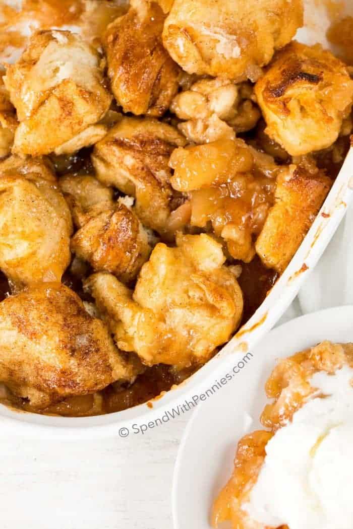 Apple Pie Dumplings with just 2 Ingredients!