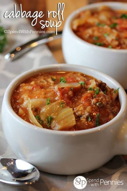 Cabbage Roll Casserole (Crock Pot Version) Spend With Pennies