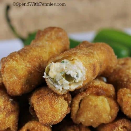 Mini Jalapeno Popper Egg Rolls Spend With Pennies
