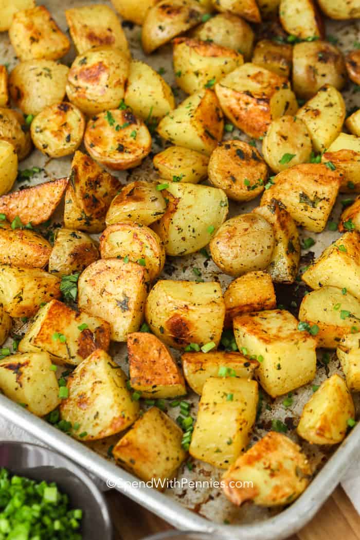 Grilled Baby Potatoes - Beyond The Chicken Coop