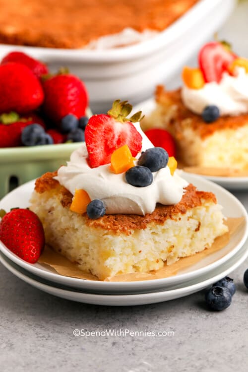 2 Ingredient Pineapple Angel Food Cake Cartizzle