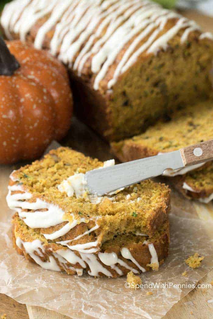 Zucchini Pumpkin Bread