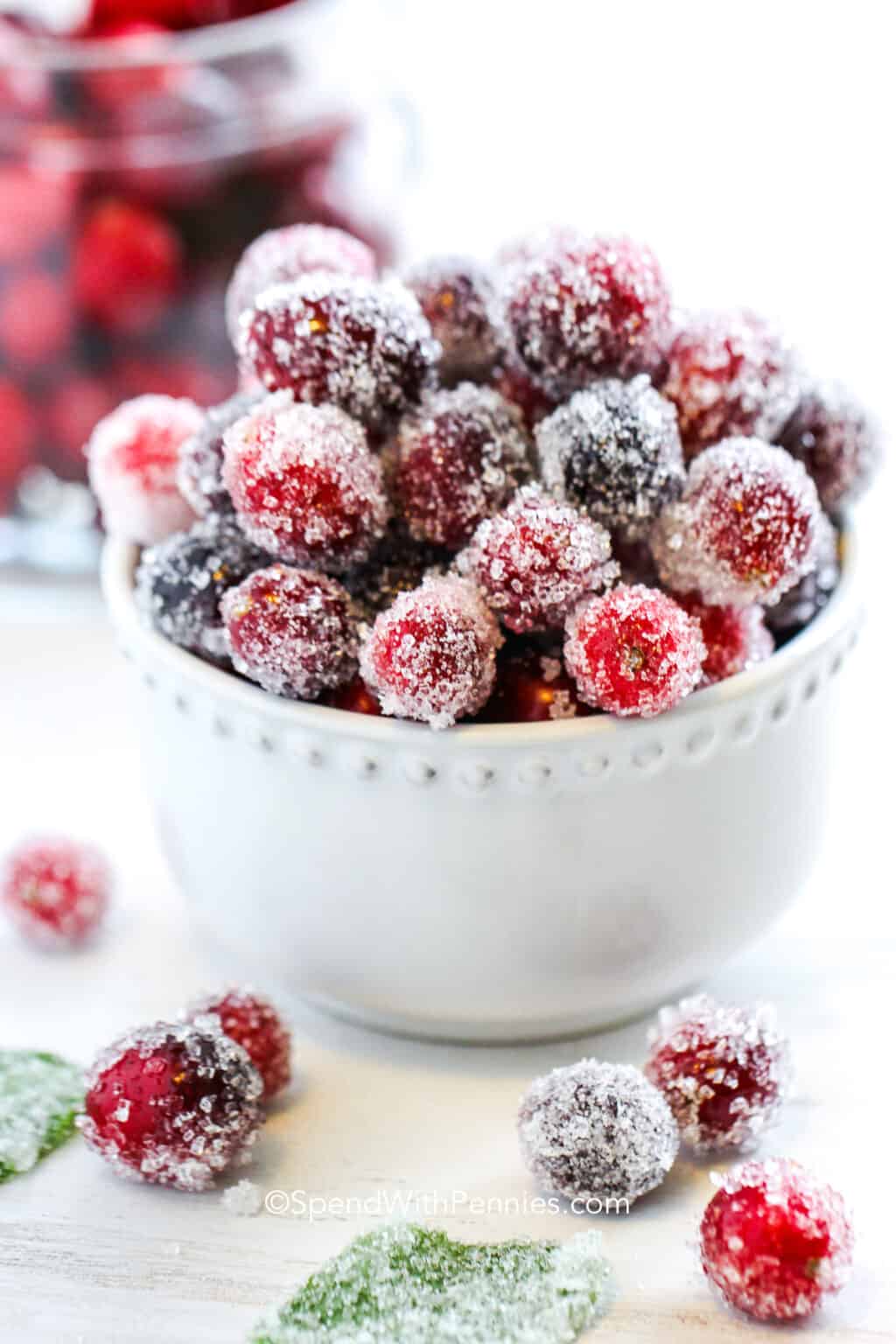 Sugared Cranberries Spend With Pennies