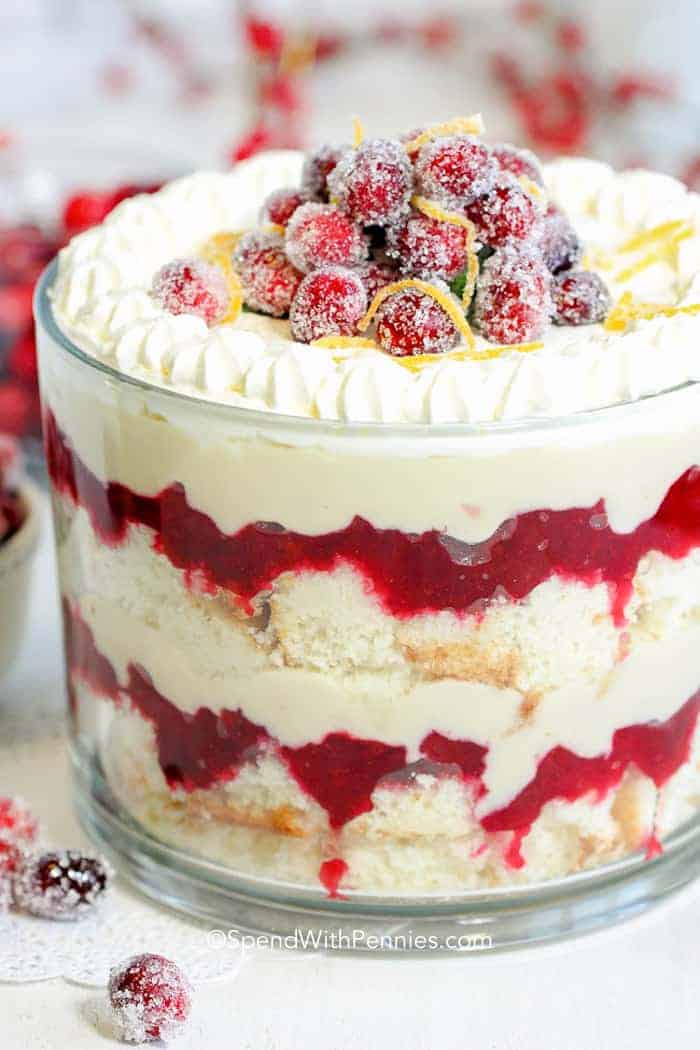 cranberry trifle recipe