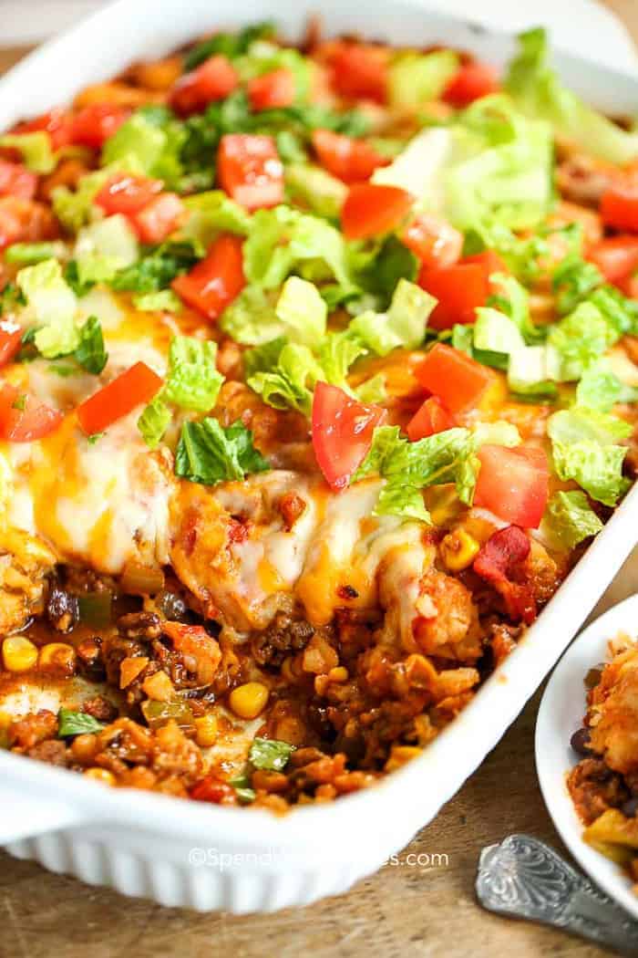 taco tater tot hotdish