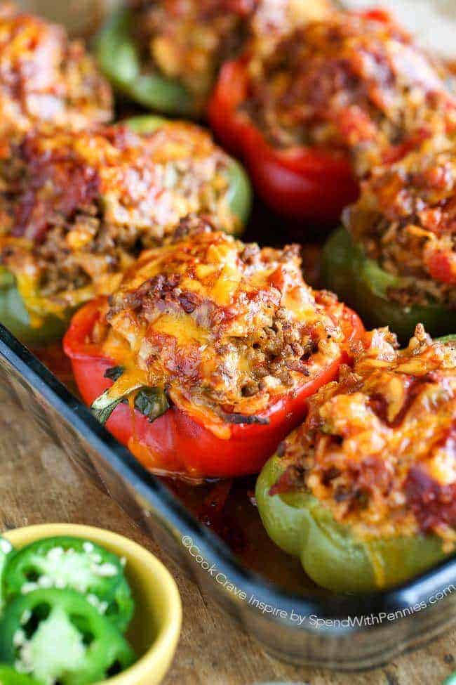 Tex Mex Stuffed Peppers