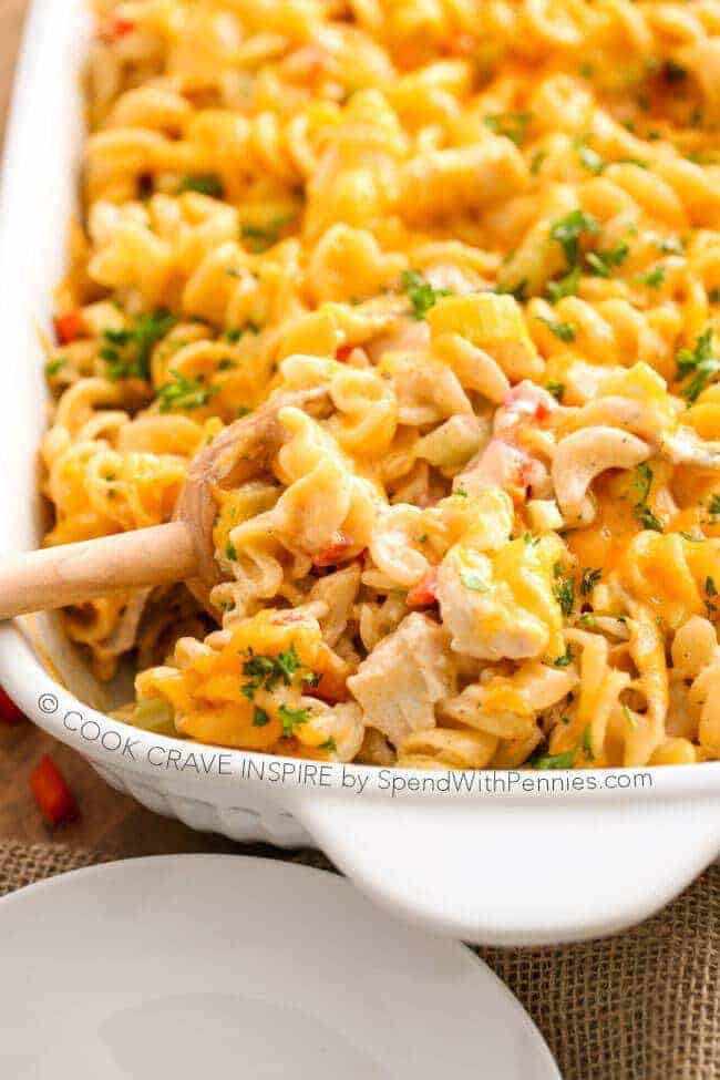 Ranch Buffalo Pasta Bake Spend With Pennies