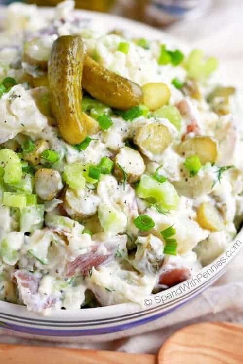 Dill Pickle Potato Salad Spend With Pennies