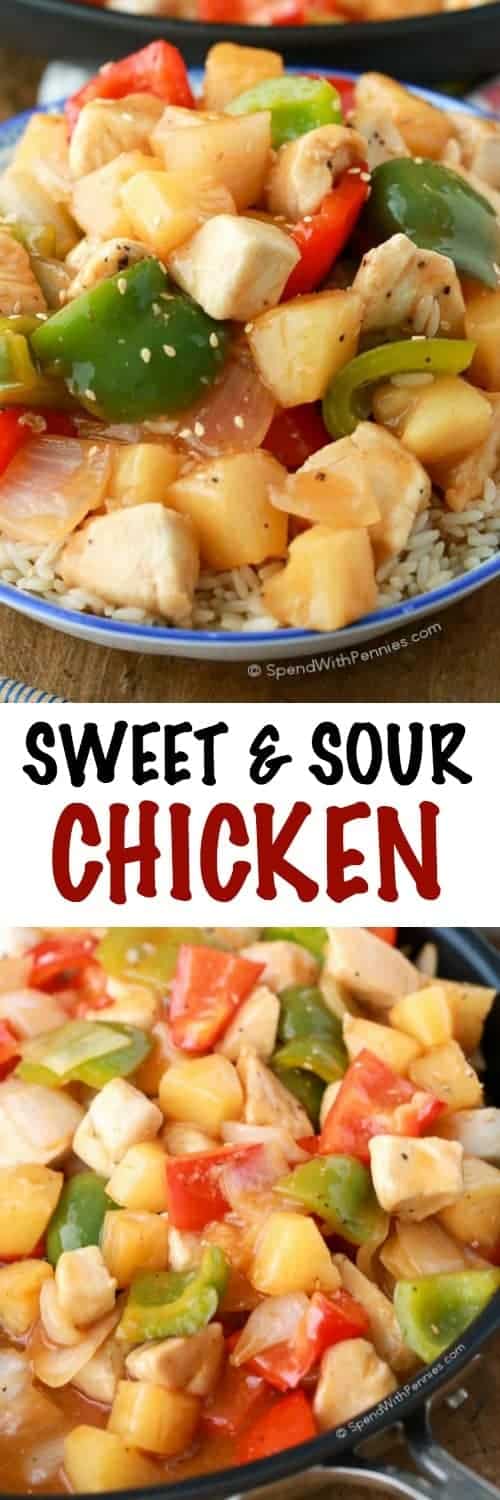 Sweet and Sour Chicken  easy  - 61