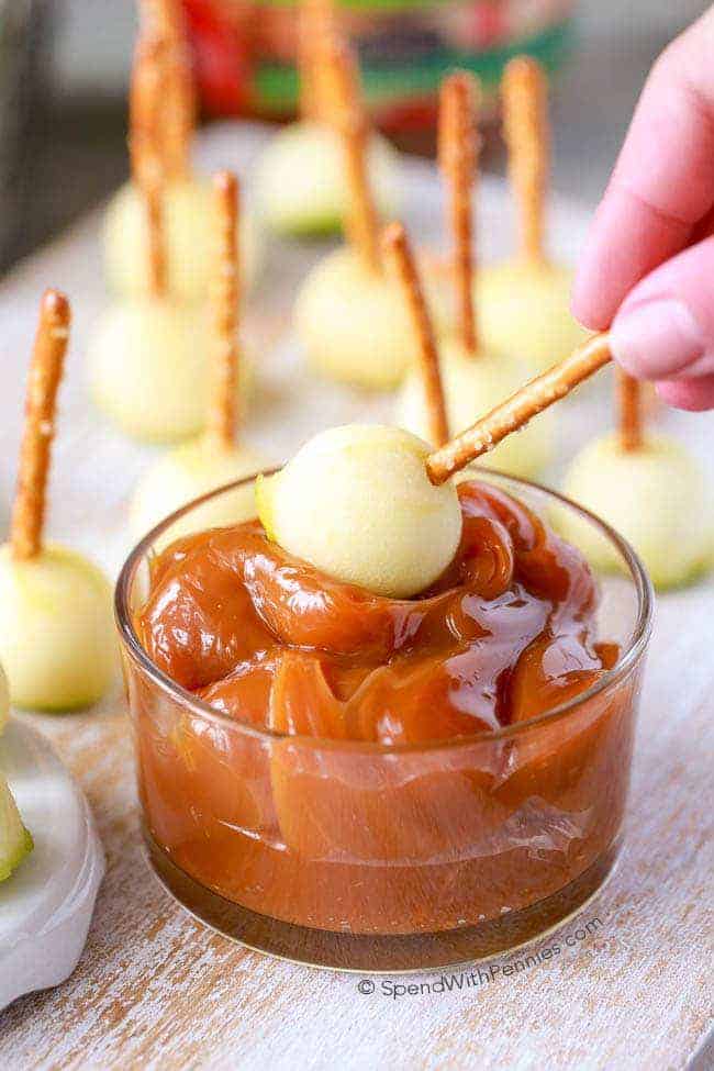Mini Caramel Apple Dippers - Spend With Pennies Mini Caramel Apple Dippers - Spend With Pennies