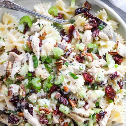 Turkey Cranberry Pasta Salad Spend With Pennies