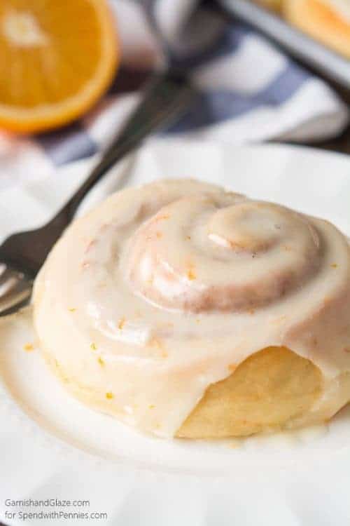 Orange Cinnamon Rolls {Light & Fluffy} Spend With Pennies