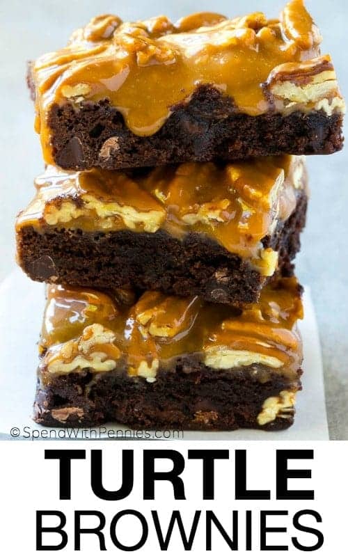 Turtle Brownies