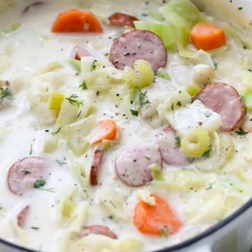 Cabbage Soup with Sausage