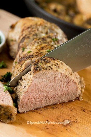 Stuffed Pork Tenderloin - Spend With Pennies