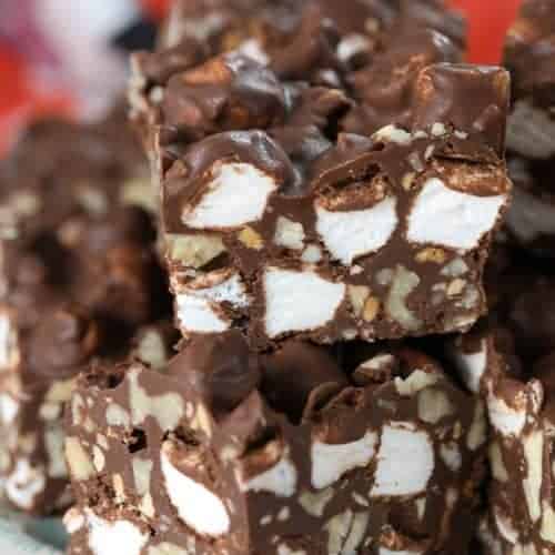 M&M Rocky Road Trail Mix Recipe - The Black Peppercorn