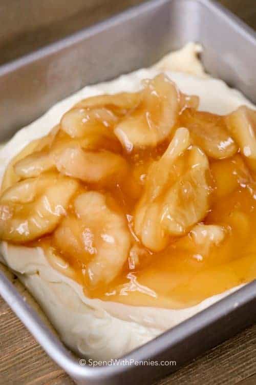 Apple Cheese Danish Bars Spend With Pennies