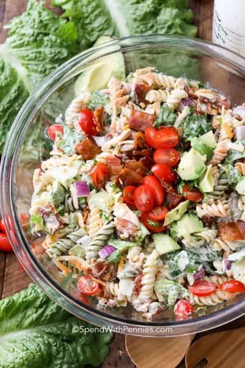 Pasta Salad Recipe - Spend With Pennies