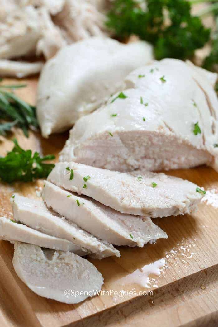 how to make poached chicken