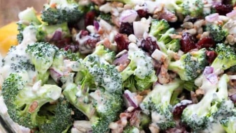The Best Broccoli Salad