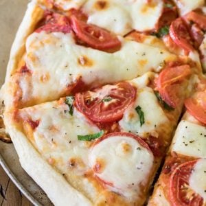 Slices of Margherita Pizza