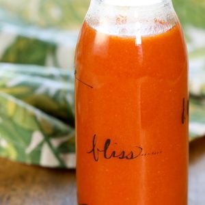 Hot Buffalo sauce in a bottle