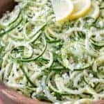 Zucchini Salad in a bowl