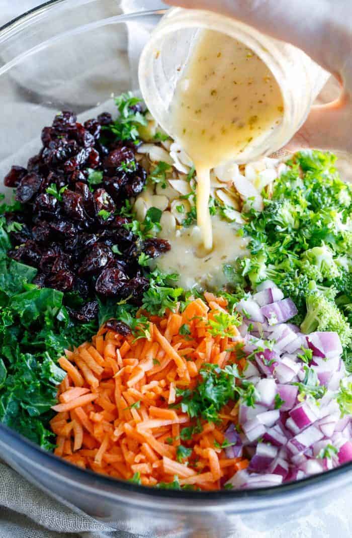 Easy Kale Salad with Fresh Lemon Dressing Spend With Pennies