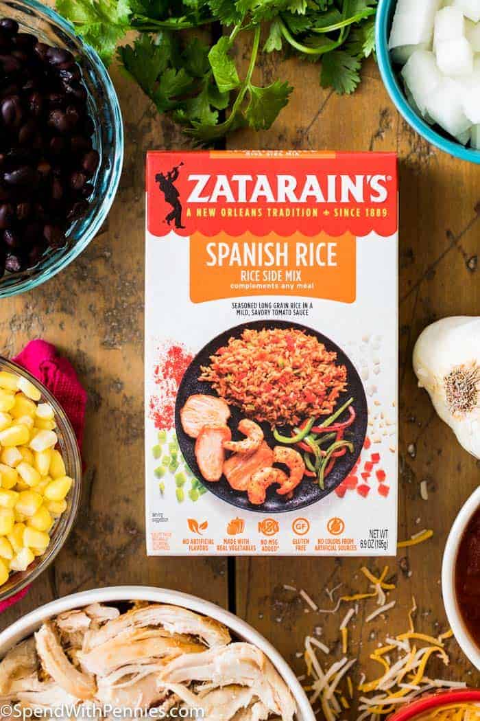 Zatarain's Frozen Meal - Chicken, Cilantro Lime Rice & Beans