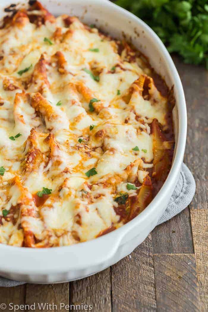 Classic Stuffed Shells Recipe Spend With Pennies