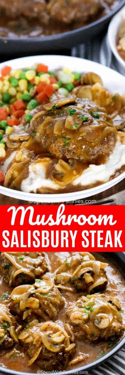 Salisbury Steak 30 min Meal! - Spend with Pennies