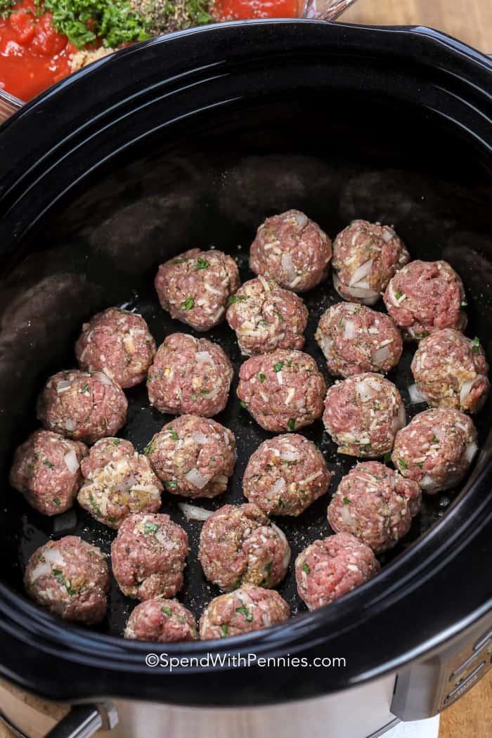 Crockpot Meatballs Spend With Pennies