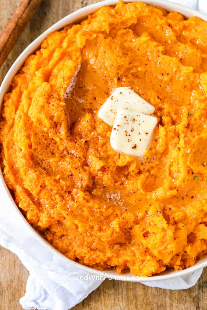 Mashed Sweet Potatoes Spend With Pennies