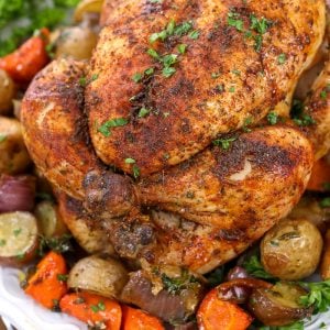 roast chicken with herbs